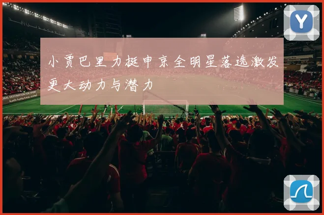 小贾巴里力挺申京全明星落选激发更大动力与潜力
